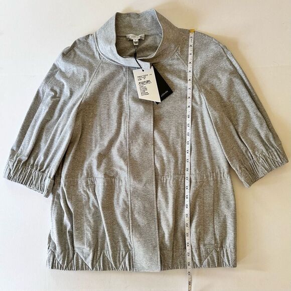 NWT St. John Sport Loungewear Jacket and Pant Set in Heather Gray Melange M - Picture 13 of 16